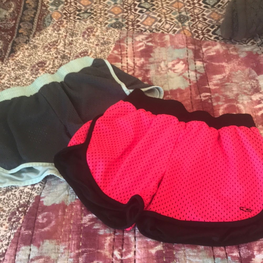 2 pairs of athletic shorts!